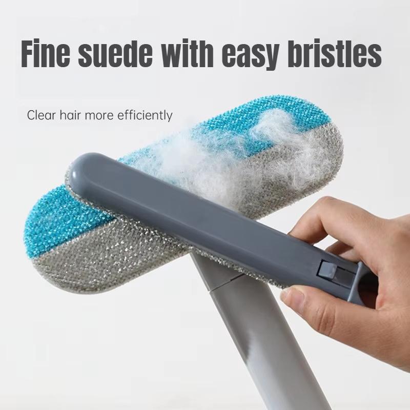 Furniture Hardware Manufacturer - ロングハンドルペットヘアリムーバーブラシ、静電気式猫毛クリーナー、カーペット用多機能、猫用家具の清掃に最適