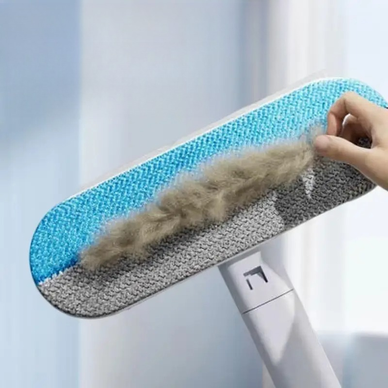 ロングハンドルペットヘアリムーバーブラシ、静電気式猫毛クリー - Furniture Hardware Manufacturer のレビューと価格