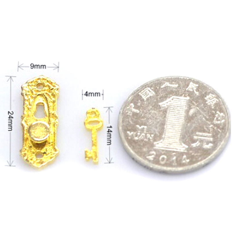 ドールハウス、ハードウェアミニチュアアクセサリー、1:12、 - Furniture Hardware Fitting のレビューと価格