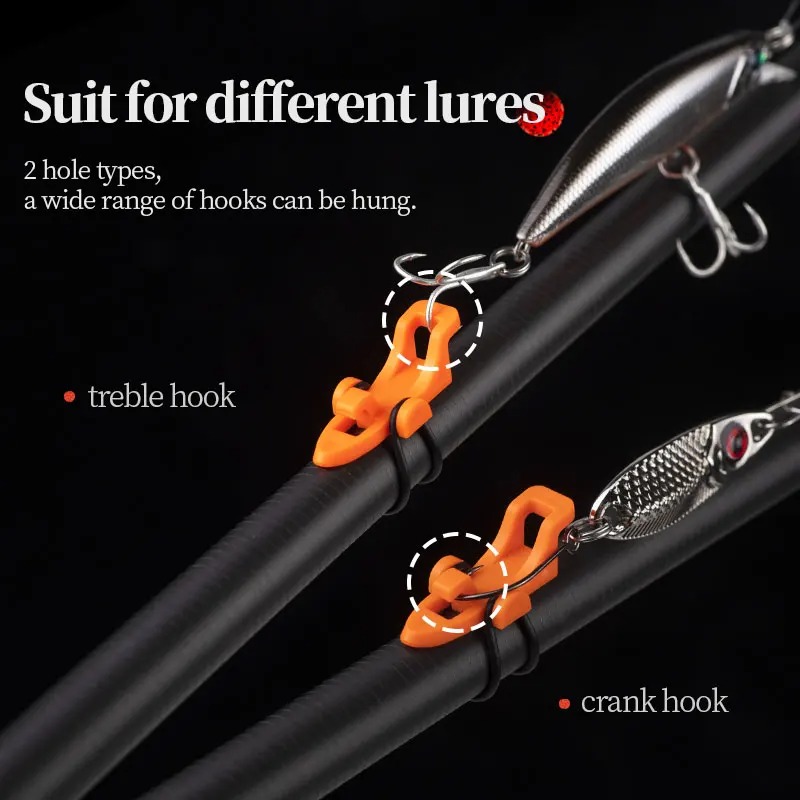 1-10 個釣り竿ポールフックキーパールアーベイトホルダール - Furniture Hardware Jig のレビューと価格