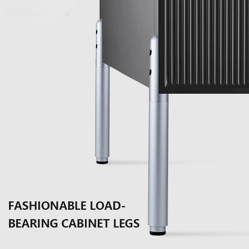 2/4 個調節可能な家具脚ブラケット黒バスルームキャビネット - Cabinet Hinge Overlay のレビューと価格