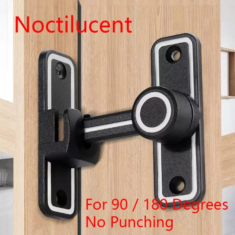 照明納屋ドアラッチロック、スライドロック、90度直角、バスル - Furniture Hardware Fitting のレビューと価格