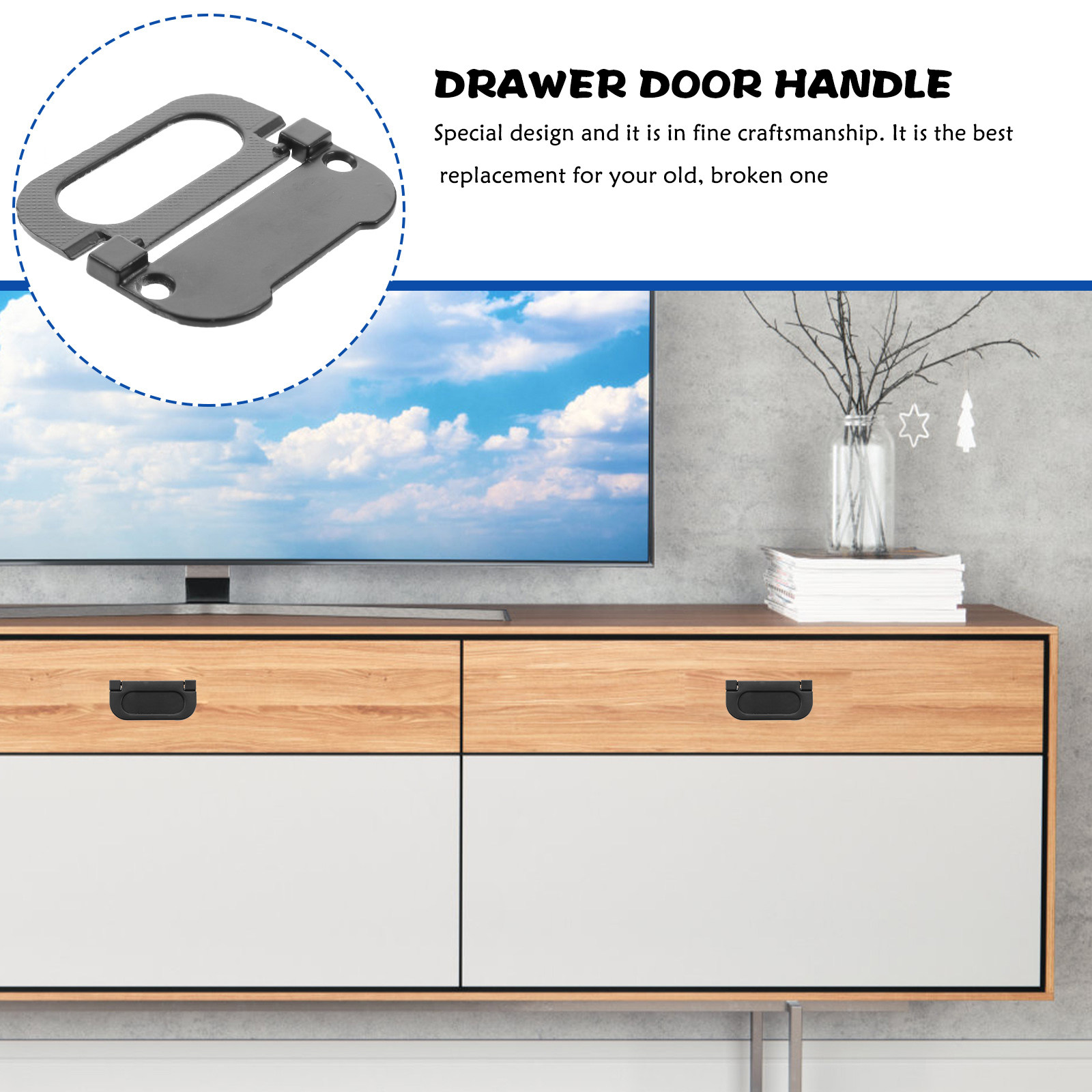 5個入り、埋め込み式ドアハンドル、亜鉛合金製、交換用キャビネ - Furniture Hardware Lowes のレビューと価格